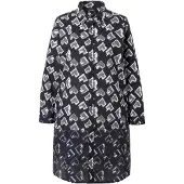 Ulla Popken Longtunika in schwarz | Gr.: 54-56