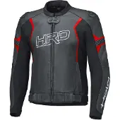 Held Street Rocket 4 Schwarz Rot Motorrad Lederjacke Größe 58