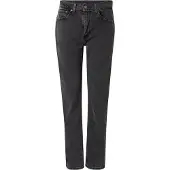 Levi's Straight-Jeans "505", Herren, Gr. 33, Länge 30, grau (fly on the), Denim/Jeans, Obermaterial: 99% Baumwolle, 1% Elasthan, unifarben, regular fit lang, Jeans Straight-Jeans, REGULAR