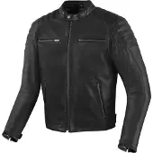 Bogotto B-Nimble Schwarz Motorrad Lederjacke Größe 50