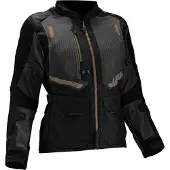 Leatt ADV FlowTour 5.5 Women Stealth Schwarz Damen Textiljacke Größe 3XL