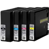 Canon Original Tintenpatronen PGI-2500XL CMYK, Mixpack, cyan, magenta, gelb, schwarz