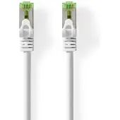 Nedis CAT7-Netzwerkkabel - S/FTP - RJ45 Stecker - RJ45 Stecker - 5.00 m - Snagless - Rund - LSZH - Weiss - Box