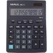 MAUL Taschenrechner MXL12 Schwarz