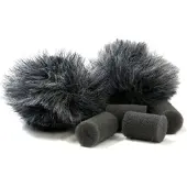 Rycote Windjammer Lavalier Paar Grau