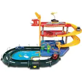 Bburago 18-30025 - Spielset - Street Fire Parkgarage Spielgarage Parkhaus Spielzeugautos