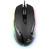 NGS GMX-125, Beidhändig, Optisch, USB Typ-A, 7200 DPI, Schwarz