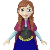 Mattel Disney Frozen Anna Small Doll, Mini-Puppe, Weiblich, 3 Jahr(e), Mädchen, 94 mm, 25 g