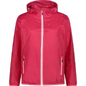 CMP Damen Regenjacke mit Kapuze pink 38