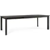 Bizzotto Konnor Ausziehtisch 160(240)x100cm Aluminium