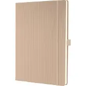 Sigel Notizbuch Conceptum A4 97 Blatt Hardcover liniert 80g beige