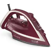 Tefal Ultimate Pure FV6820, Dampfbügeleisen, 2 m, 260 g/min, Rot, Silber, 50 g/min, 0,27 l