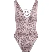 Lingadore Badeanzüge Pink Leopard | Grösse: 38 | Farbe: Pink/Print