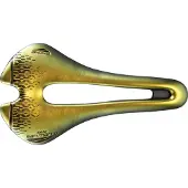 Selle San Marco Fahrrad Sattel Aspide Short Racing schillernd Gold