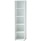Germania -Werke Aktenregal »Monteria« 5 OH weiß, 50x196x37 cm