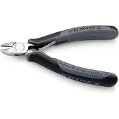 Knipex Elektronik-Seitenschneider mit eingesetzter Hartmetallschneide ESD