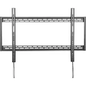 Equip 60"-100" Curved-TV-Wandhalter, 152,4 cm (60"), 2,54 m (100"), 200 x 200 mm, 900 x 600 mm, Stahl, Schwarz
