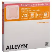 Smith&Nephew Allevyn Gentle Border Lite 15x15 cm Scha 10 St