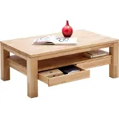 MCA Couchtisch Gordon | Kernbuche massiv | mit Schubkästen | 115X70 | natur
