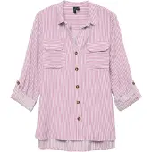 Vero Moda Hemdbluse "VMBUMPY L/S SHIRT NEW WVN GA NOOS" Viskose, regular fit