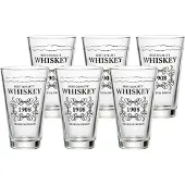 Ritzenhoff & Breker Longdrinkglas "Whisky Becher SPIRITS 330 ml 6er Set transparent"