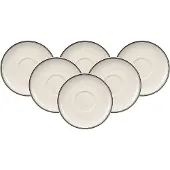Villeroy & Boch Untertasse "Mokka- / Espressountertassen Design Naif ø 12 cm 6er Set bunt"