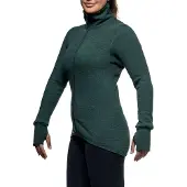 Woolpower Jacke Woolpower Full Zip Jacket 400 Forest Green-XXXL