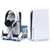 IPEGA Multifunctional Charging Stand for PS5 Slim White