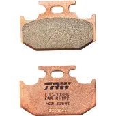 TRW Bremsbeläge Sintermetall Offroad MCB625SI 62x40,7x9,5mm Unisexneutral100 - Motorradteile - Bremsen