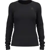 Odlo Active F-Dry Light ECO Damen Langarmshirt schwarz XS DamenschwarzXS - Motorradbekleidung - Wetterschutz