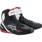Alpinestars Faster-3 Rideknit Schuhe Black White Red