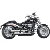Falcon Double Groove Auspuffanlage SOFTAIL 21- VA