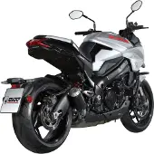MIVV MK3 Auspuff S.056.LM3B schwarz für GSX 1000 S Katana Euro4 Unisexohne Farbe080 - Motorradteile - Motorrad Auspuff