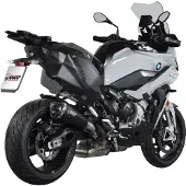 MIVV Delta Race Auspuff B.039.LDRB schwarz für BMW S 1000 XR 20- Unisexanthrazit381 - Motorradteile - Motorrad Auspuff