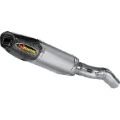 Akrapovic Auspuff Slip-On Titan für Kawasaki ZX-6 R 2007-2008 Unisexohne Farbe830 - Motorradteile - Motorrad Auspuff