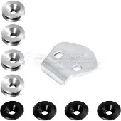 SW-Motech Adapterkit für STEEL-RACK Gepäckträger - Für TRAX Topcase.