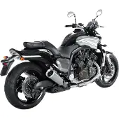 Akrapovic Slip-on Line Auspuffsystem mit EG-BE S/O 4-2 TI - VMAX 09-16