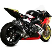 MIVV Auspuff Delta Race Carbon für BMW S 1000 RR 2017-2018 Unisexcarbon/silber001 - Motorradteile - Motorrad Auspuff