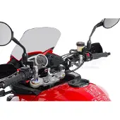 SW-Motech QUICK-LOCK Navi-Halter an Lenker für Honda/Suzuki/Triumph Unisexanthrazit420 - Motorradzubehör - Kommunikation & Navigation
