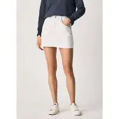Pepe Jeans für Damen. PL900979TB1 Fehlende Rachel denim weiß (L), Lässig, Baumwolle
