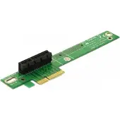 DeLOCK Riser PCIe x4, PCIe, PCIe, PC, PC, Verkabelt, 1U