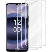 Cadorabo Display Schutzglas Folie für Nokia G11 Plus 3er Pack