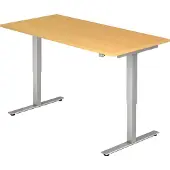 Hjh OFFICE PRO XMST 16 S - Buche 160 x 80 elektrisch höhenverstellbar