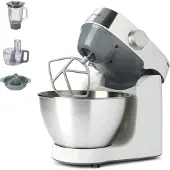 Kenwood Prospero+ White KHC29A.J0WH, 4,3 l, Edelstahl, Weiß, Drehregler, Mischung, Schleifen, Kneten, Mixen, Edelstahl, Kunststoff