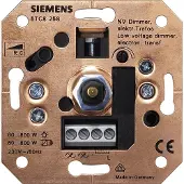 Siemens 5TC8258 NV-Dimmer elektron. Trafos, R, C mit Druck-aus/Wechselschalter UP