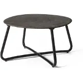 MATER - Lily Beistelltisch H250 Coffee Waste Black