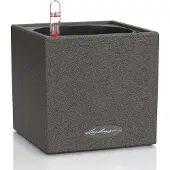 Lechuza 'Canto Stone 14', graphitschwarz, ca. 14 x 14 x H 13,5 cm