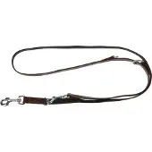 Kerbl VEGAS Führleine braun 18mm 200cm, genäht