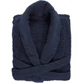 Abyss Bademantel Super Pile Navy-L
