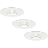 HOFTRONIC™ LED Einbaustrahler 3x3,8W 6000K IP65 Weiß rund